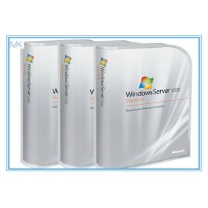China Microsoft Windows Software , Genuine Window Server 2008 Standard 32 & 64 Bit supplier