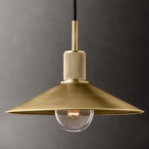 China Utilitaire Metal Slope Shade Suspended Pendant Light Lamp 85-265 Volts supplier