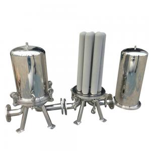 China SS 304 316 Titanium Stick Filter Housing for Water Purification at Competitive Rate supplier