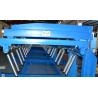 12 Meters Auto Stacker For Roll Forming Equipment Conveyer Belt Speed 36m / min