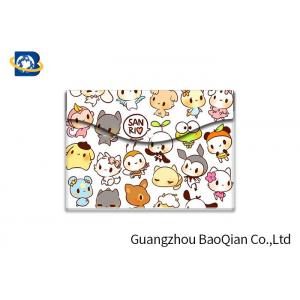China Coloful Picture 3D Lenticular Printing Service Plastic  File Bag / Folder supplier