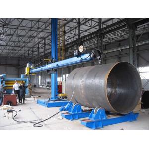 China ISO Welding Column And Boom Joint Welding Roller / Positioner Wind Tower Product Line supplier