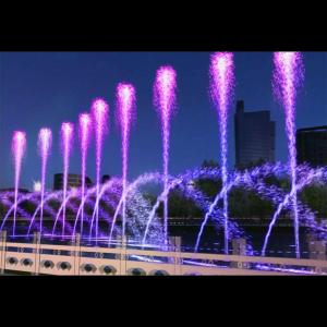Music Control Large Lake Water Fountains Hotel Stainless Steel