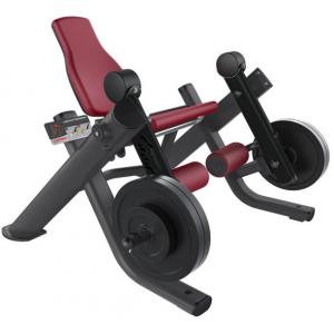 China Leg Extension Free Weight Gym Equipment D Shape Tube ISO Lateral Kneeling Leg Curl supplier