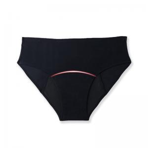 Four Layer Period Panties Underwear Polyester Seamless Mid Waist Plus Size Underwear
