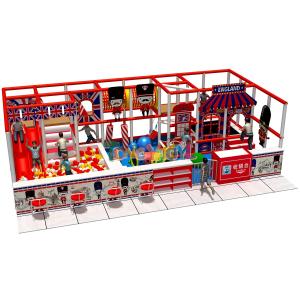 China Child Development Indoor Playground Safe Equipment For Physical And Cognitive Growth wholesale