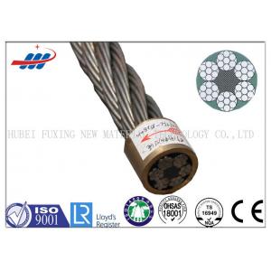 Ungalvanized Steel Wire Rope For Cranes 6x7+FC With 6-48mm Wire Gauge