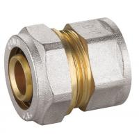 China Nickel Plated Brass Fittings  PF5003 Female Straight Union Connector on sale