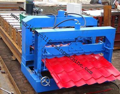 Metal Roof Forming Machine Glazed Tile Cold Forming Machin Color Steel Glazed