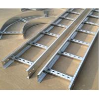 China Rustproof Ladder Type Pre Galvanized Cable Tray 1-12m For Industrial on sale