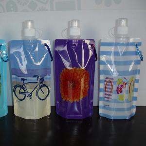 High Quality BPA Free Plastic Folding Water Bottle Collapsible Water Bottles Foldable Wate