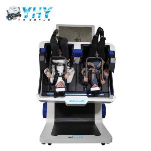 9D Machine Game VR Simulator Virtual Reality Theme Park  2 Chairs 360 degree