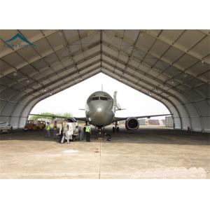 Giant Western Aircraft Hangar Wind Resistant  With Aluminium Structure