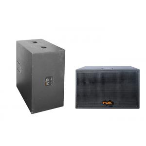 1000W Conference Room Speaker System Dual 15 Inch Professional Audio Subwoofer