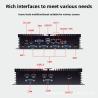 China Fanless Industrial Mini PC Intel Core i5 Quad Core 4GB DDR4 SSD wholesale