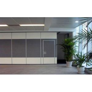 Soundproof Material Sliding Mobile Office Partition Wall Aluminium Components