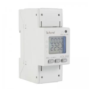 China ADL200 Digital Kwh Meter Single Phase / Acrel Din Rail Electric Meter supplier
