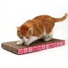 China Eco Friendly Corner Cat Scratcher 100% Recycle Corrugated Paper For Entertainment wholesale