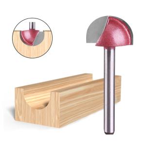 China Precios de fábrica de Tideway 6mm Shank CNC Router Bit Madera Media Gove Cortador de fresado de nariz Cortador de ranuras Bit-OEM Personalizado 10 Pcs wholesale