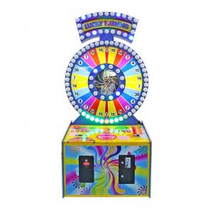 China Lucky Turning Lottery Game Machine , Indoor 120kg Amusement Game Machine supplier