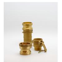 China Brass Cam Groove Coupling CW614N  for EN14420-7 , Cam And Groove Fittings on sale