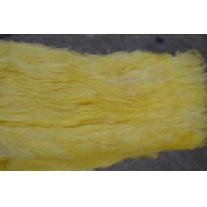 China High Temperature Resistant Yellow Glasswool Insulation Batts R 3.5 / R 4.0 supplier