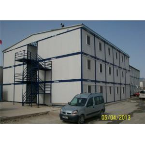 China Eco Friendly Prefab Container House Windproof For Labor Dormitory supplier