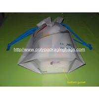 China Personalized CPE / LDPE Drawstring Plastic Bags For Girls Underwear / Bra / Bikini / Vest on sale