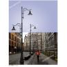 4m 6m 8m 10M Q235 galvanized tapered street light poles for solar street light
