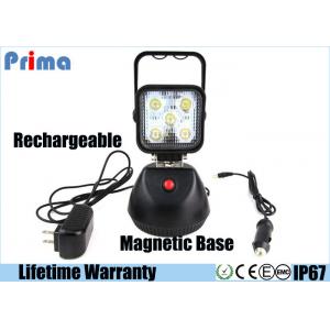 Rechargeable LED Work Lights With Magnetic Base Dimmable Style 15W Power