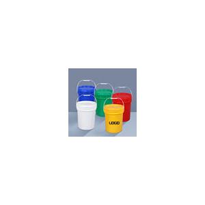 Waterproof 20L Plastic Pail Plastic Bucket With Lid Liquid Container For Coating