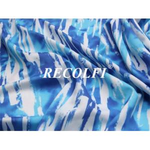 Ocean Recycled Jersey Cloth Material Customized Digital Printed