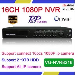 China 16CH 1080P NVR With P2P Function supplier