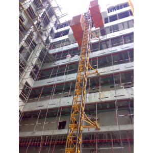 China Custom Red Painted Safe Construction Material Hoists SC200 / 200 for Builder supplier
