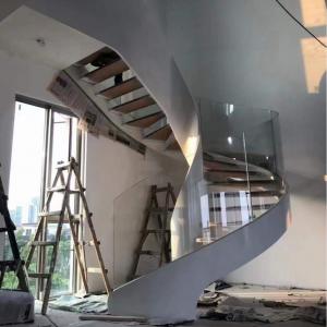 15mm Curved Tempered Glass Toughened For Staircase Balustrade Railing