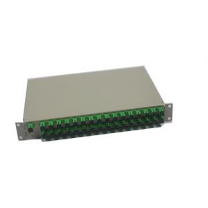 1x32 SC/APC Single Mode Rackmount Type Fiber Optical PLC Splitter in Telecom