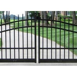 China Outdoor Decoration Automatic Driveway Gates For Garden / Residential , Eco Friendly supplier