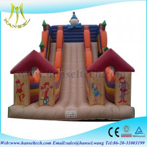 Hansel guangzhou inflatable slide ,big inflatable slides ,bouncy castle for sale