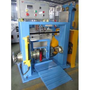 China Blue Single Shaft  Wire Take Up Machine 630mm For Bunched Copper Wire supplier