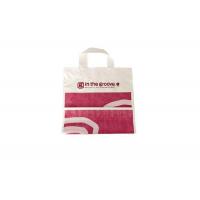 China CPE Plastic Carrier Bags Biodegradable Reusable Patch Handle Plastic Bags on sale