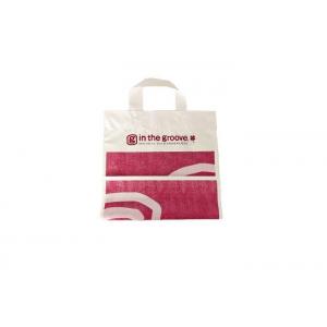 CPE Plastic Carrier Bags Biodegradable Reusable Patch Handle Plastic Bags
