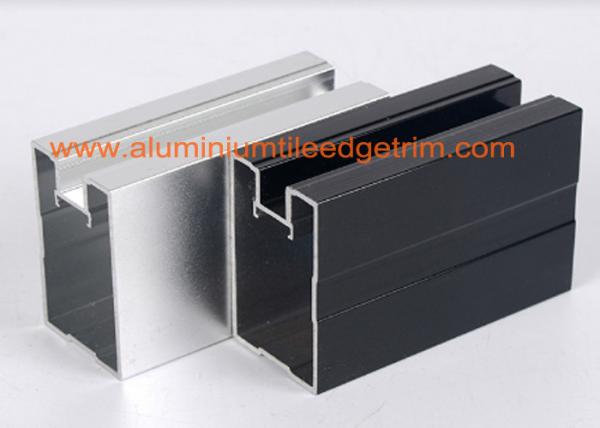 Extruded Aluminum Extrusion Profiles Channel , Aluminum Profile Extrusions