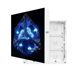LED customized outdoor aluminum cabinet specification 400mm*400mm High-definition glasses-free 3D screen