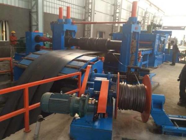 Electrical Silicon 2500mm Steel Coil Cutting Machine Q235 Steel Coil Slitting