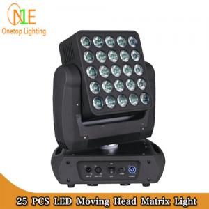 China Osram LED stage light 25x15w rgbw 4 in 1 beam wash matrix led moving head light supplier