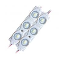 China 3 Chips 2835 LED Module Lights / Color Changing Outdoor LED Module IP67 With Lens on sale