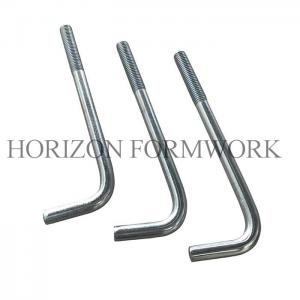 China OEM Galvanized Anchor Bolts With Nut And Washer For Foundation Embedment supplier
