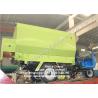 Mobile Silage Spreader Machine TMR Feed Mixer For Dairy Cows , Diesel Engine