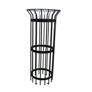 Outdoor Metal Tree Guards Powder Coated Steel Pipe Material For Garden Fence