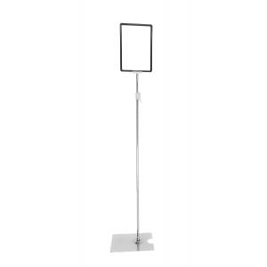 China Custom Outdoor Floor Display Stand Sign Holder With Poster Frame A3 or A4 supplier